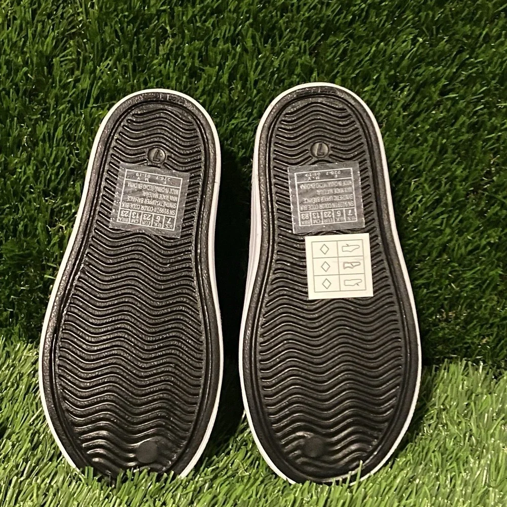 Skechers‎ Foamies Guzman Steps Aqua Surge Black White Toddler Size 7